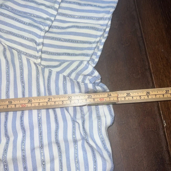 Adrienne Vittadini Women's Striped Blouse - Size 2X - Picture 7 of 9